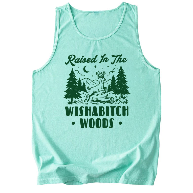 Wishabitch Woods Comfort Colors Tank Top
