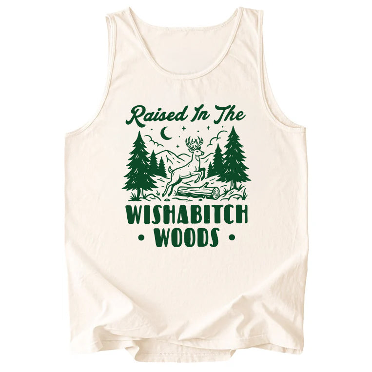 Wishabitch Woods Comfort Colors Tank Top
