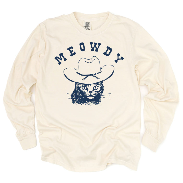 Meowdy Long Sleeve Tee