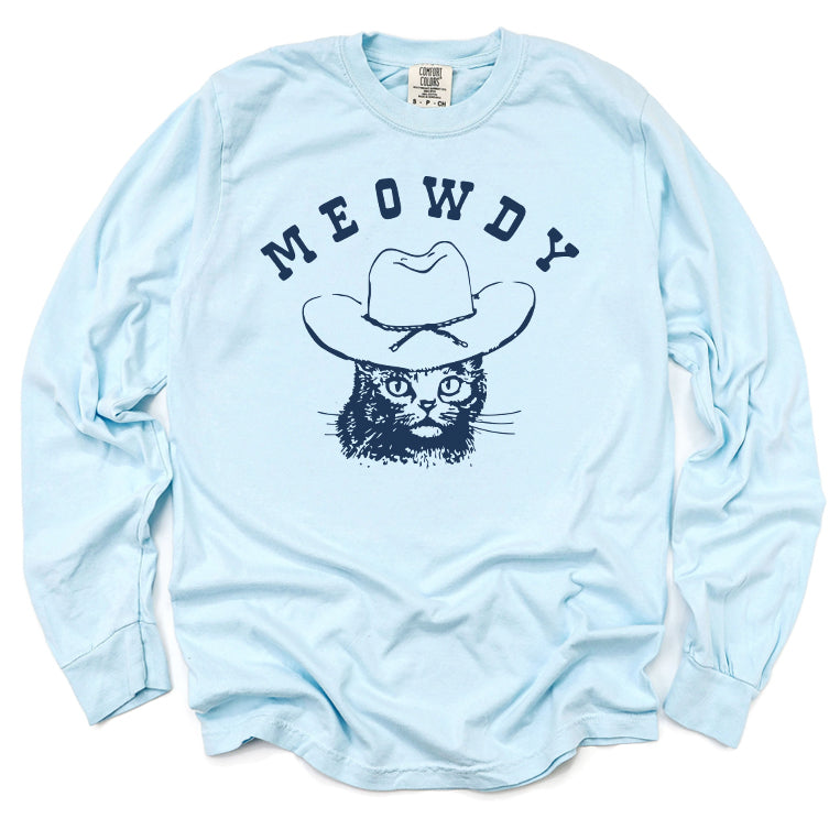 Meowdy Long Sleeve Tee