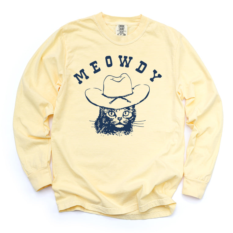 Meowdy Long Sleeve Tee