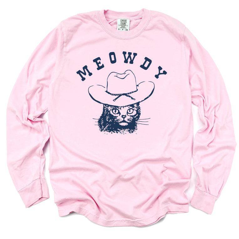 Meowdy Long Sleeve Tee