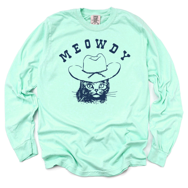 Meowdy Long Sleeve Tee