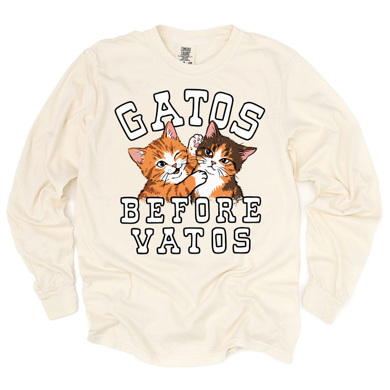 Gatos Before Vatos Long Sleeve Tee