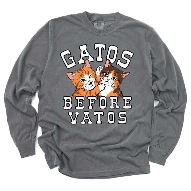 Gatos Before Vatos Long Sleeve Tee
