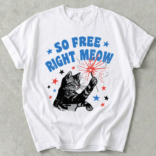 So Free Right Meow Tee