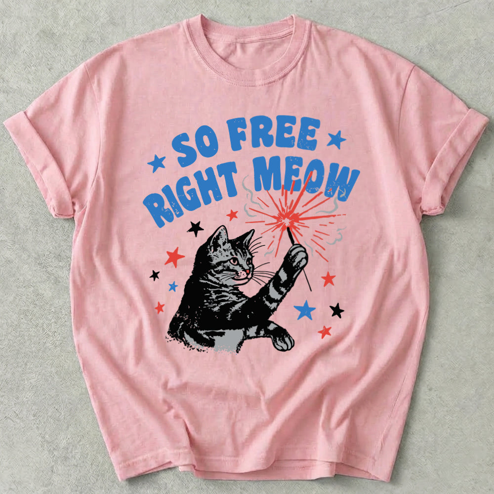 So Free Right Meow Tee