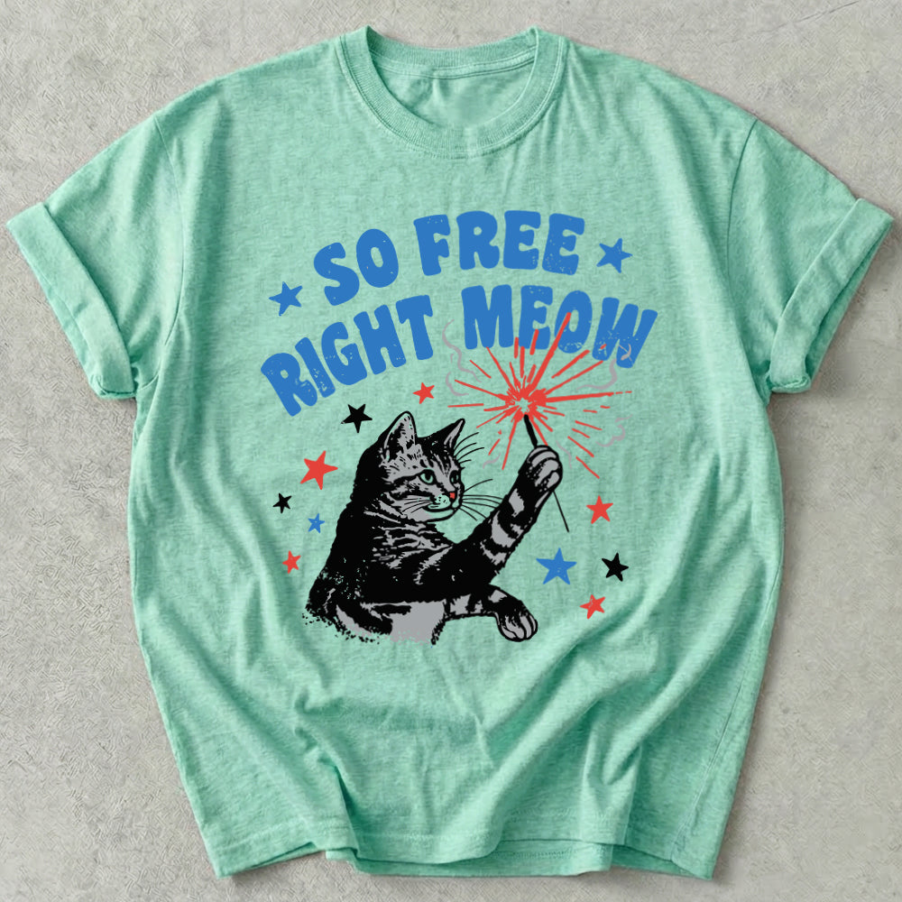 So Free Right Meow Tee