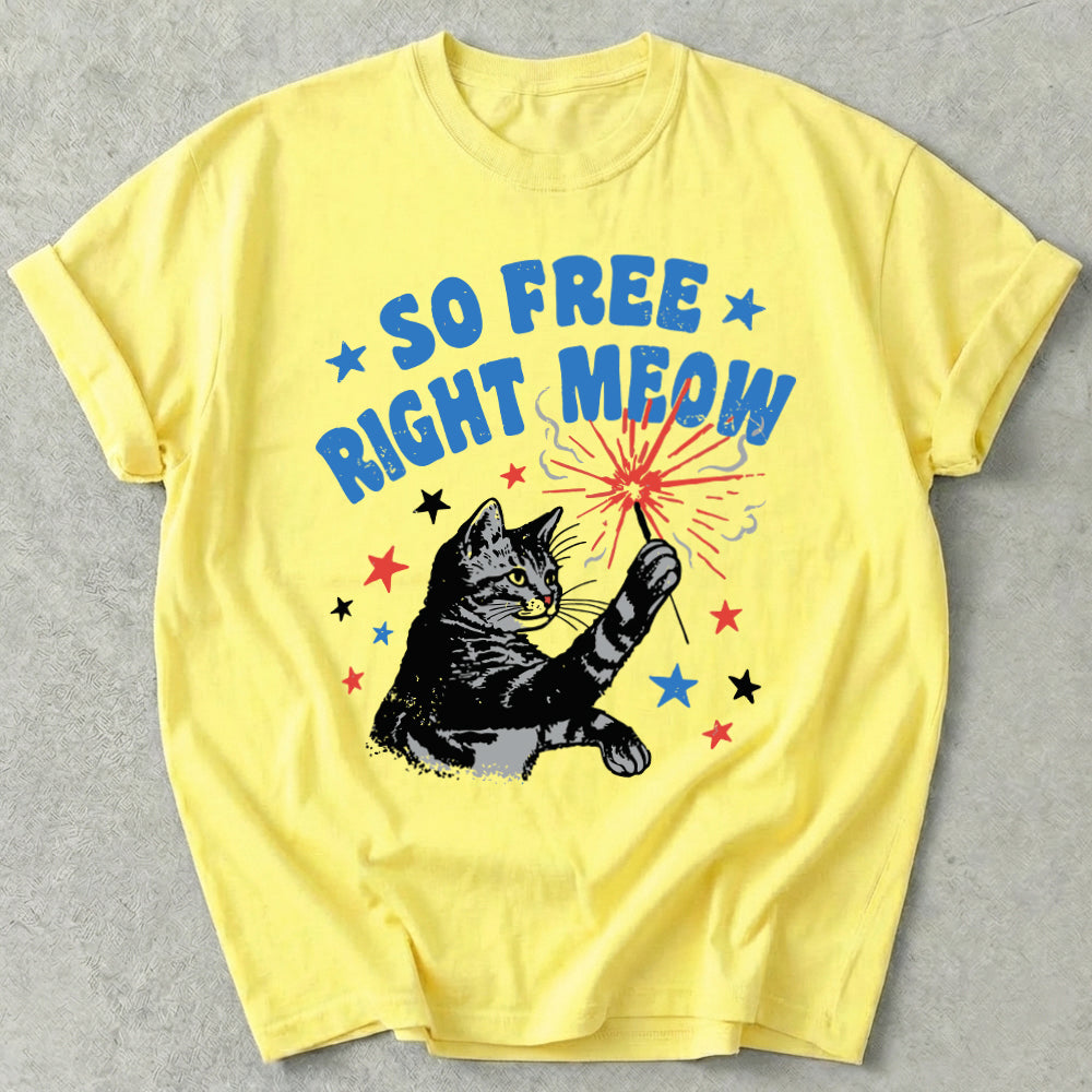 So Free Right Meow Tee