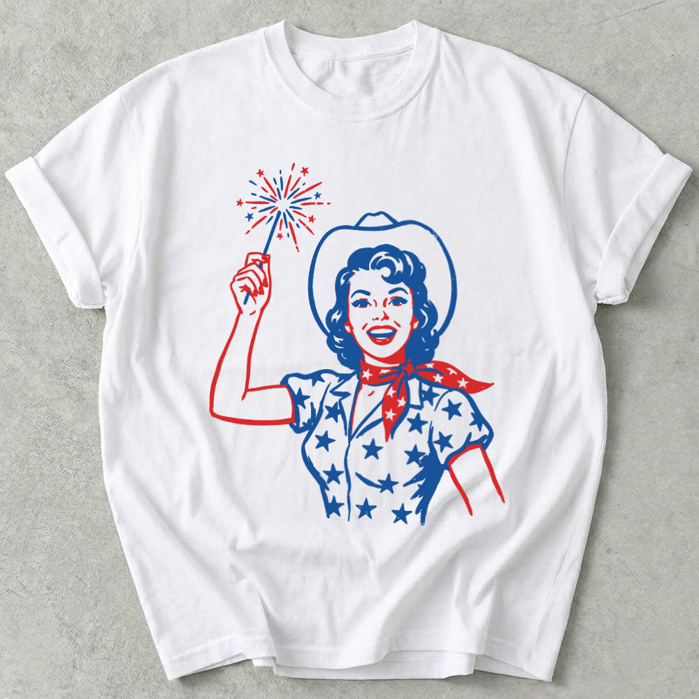 Cowgirl Sparkler Tee