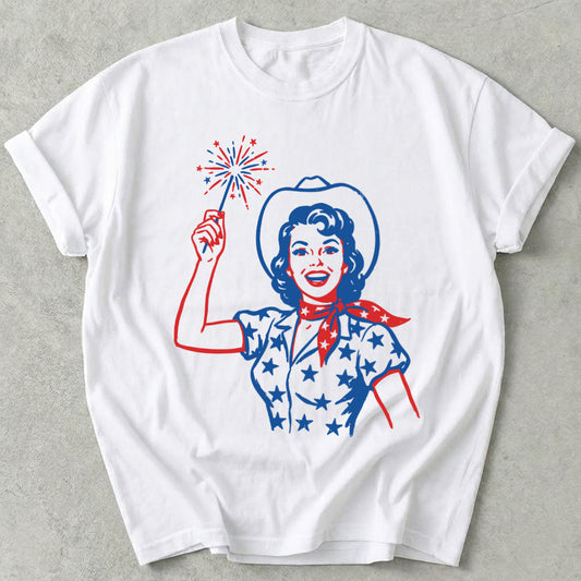 Cowgirl Sparkler Tee