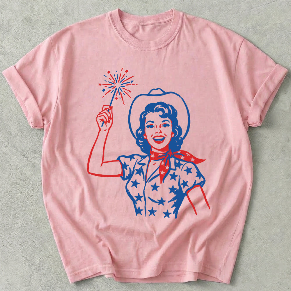 Cowgirl Sparkler Tee