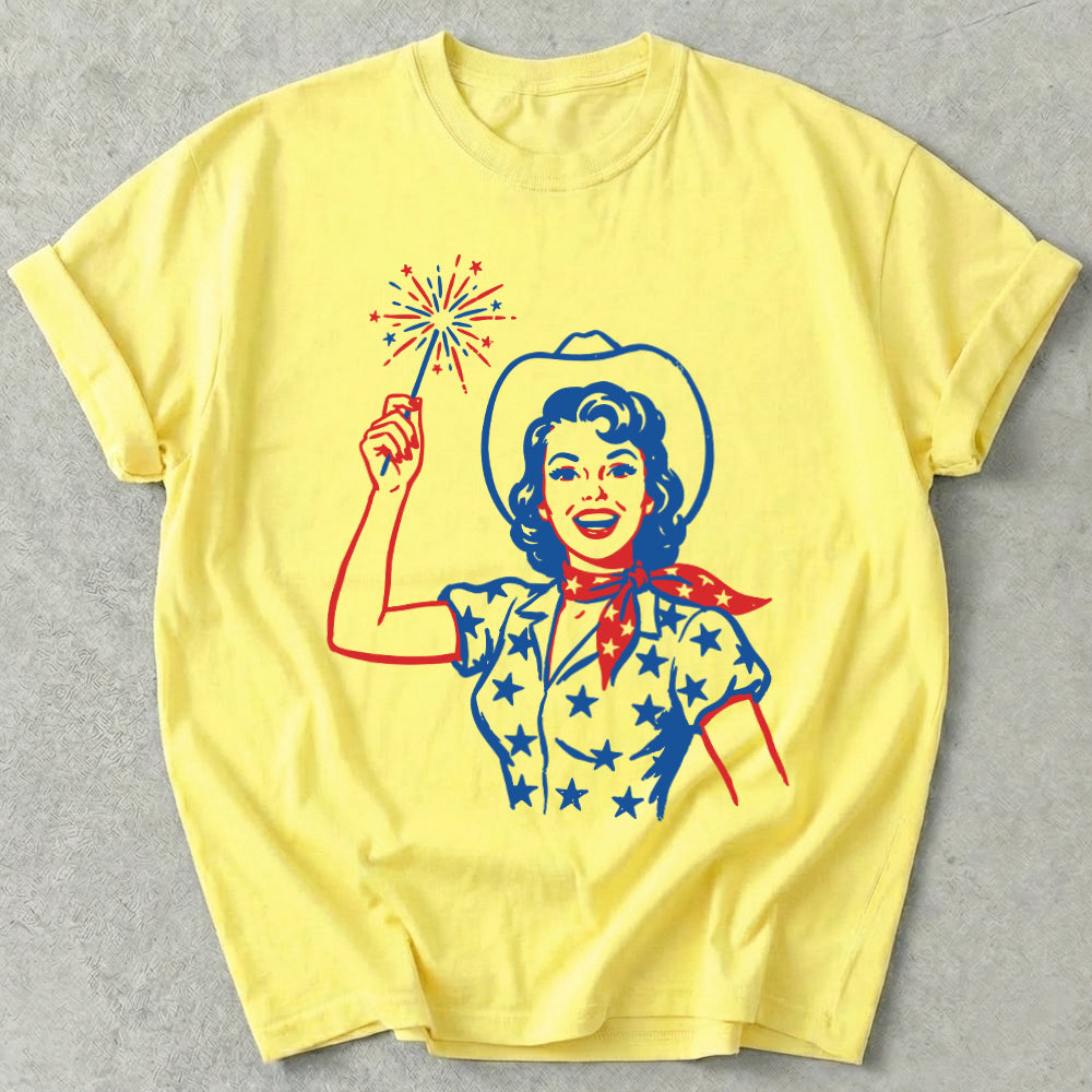 Cowgirl Sparkler Tee