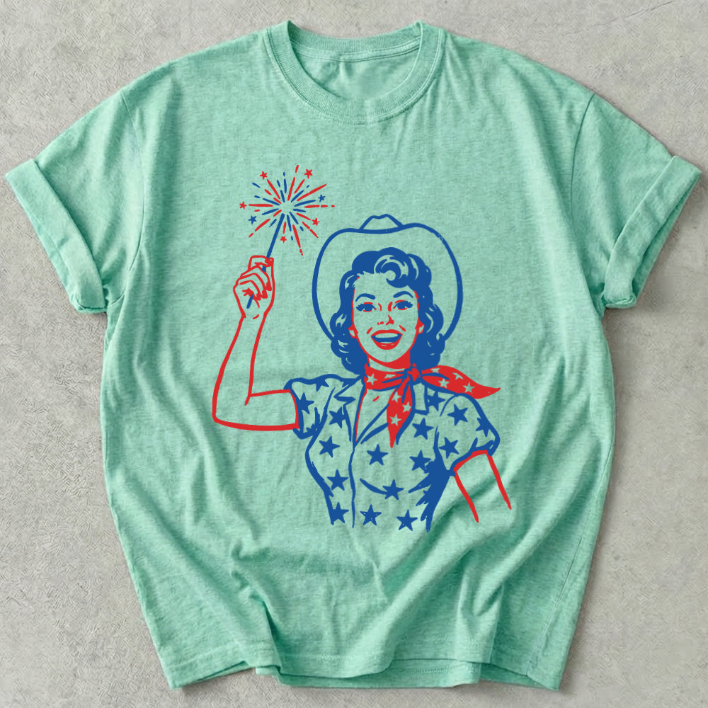 Cowgirl Sparkler Tee