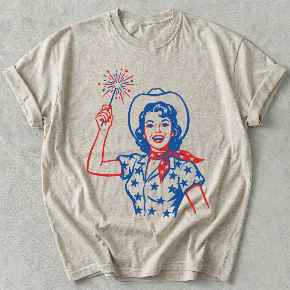 Cowgirl Sparkler Tee
