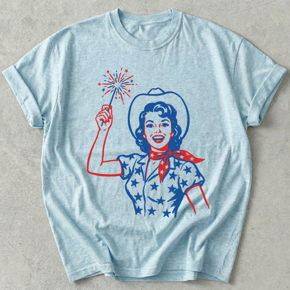 Cowgirl Sparkler Tee