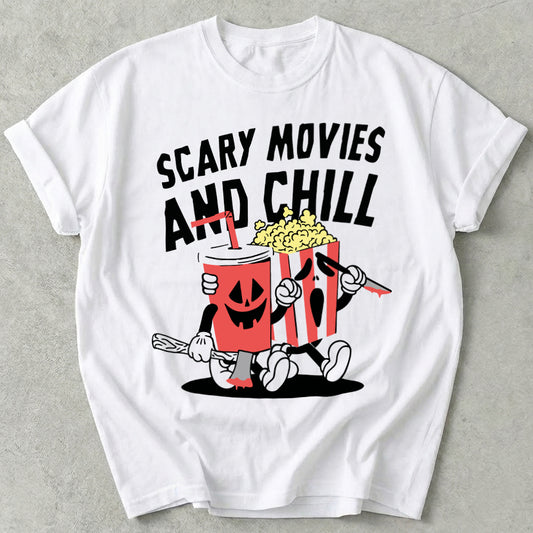 Scary Movies and Chill Tee