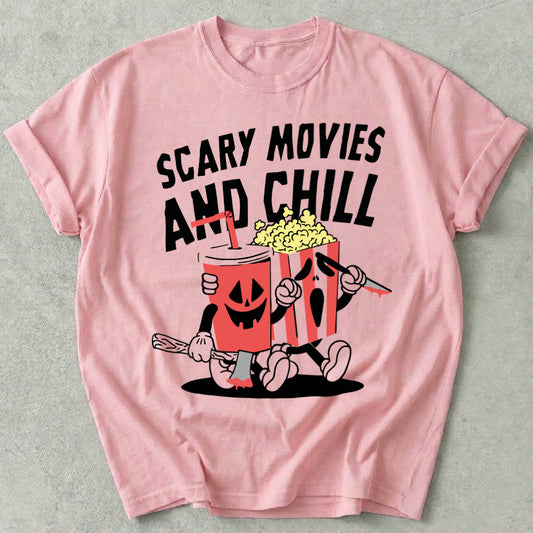 Scary Movies and Chill Tee