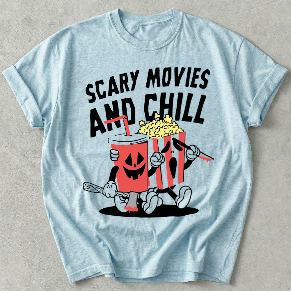 Scary Movies and Chill Tee