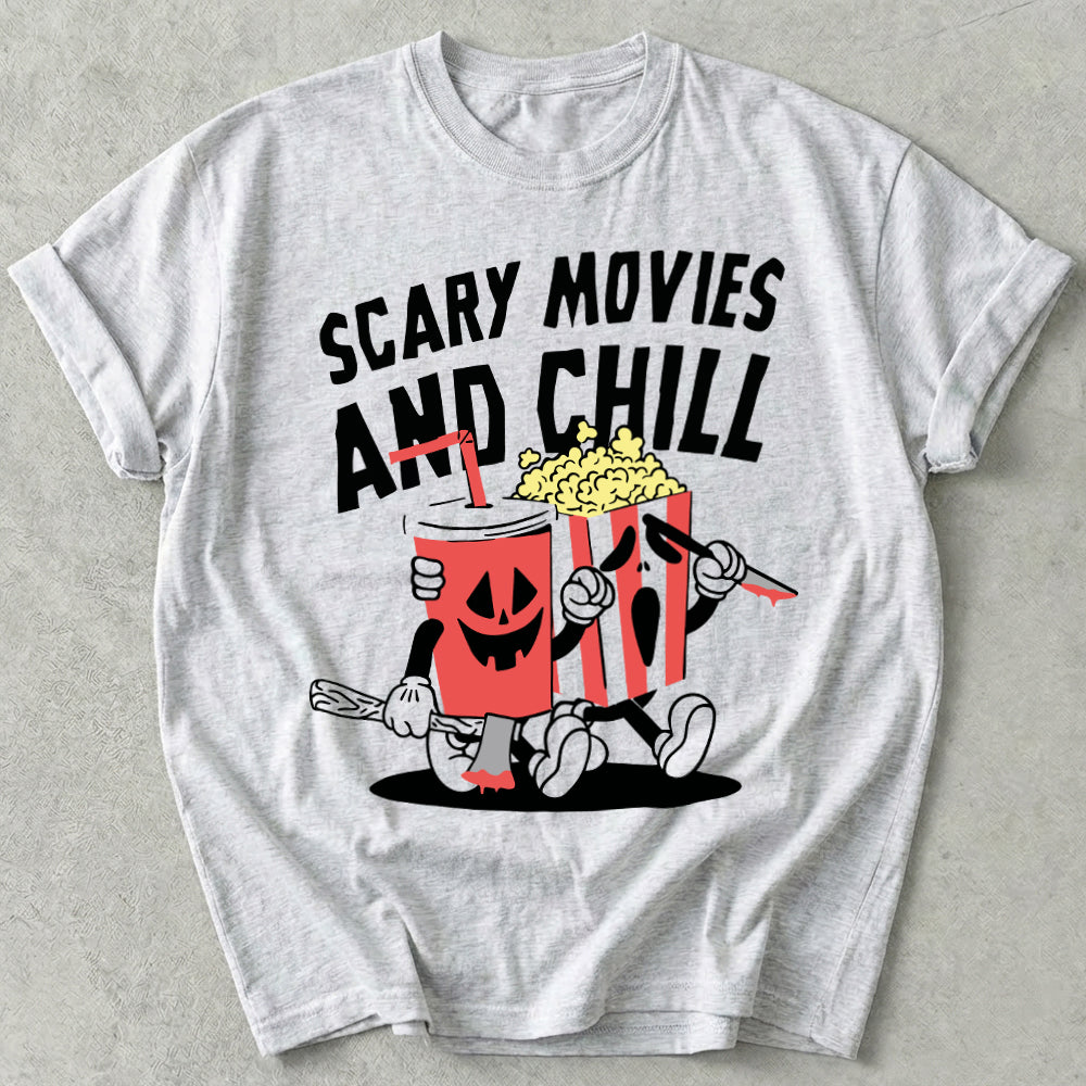 Scary Movies and Chill Tee