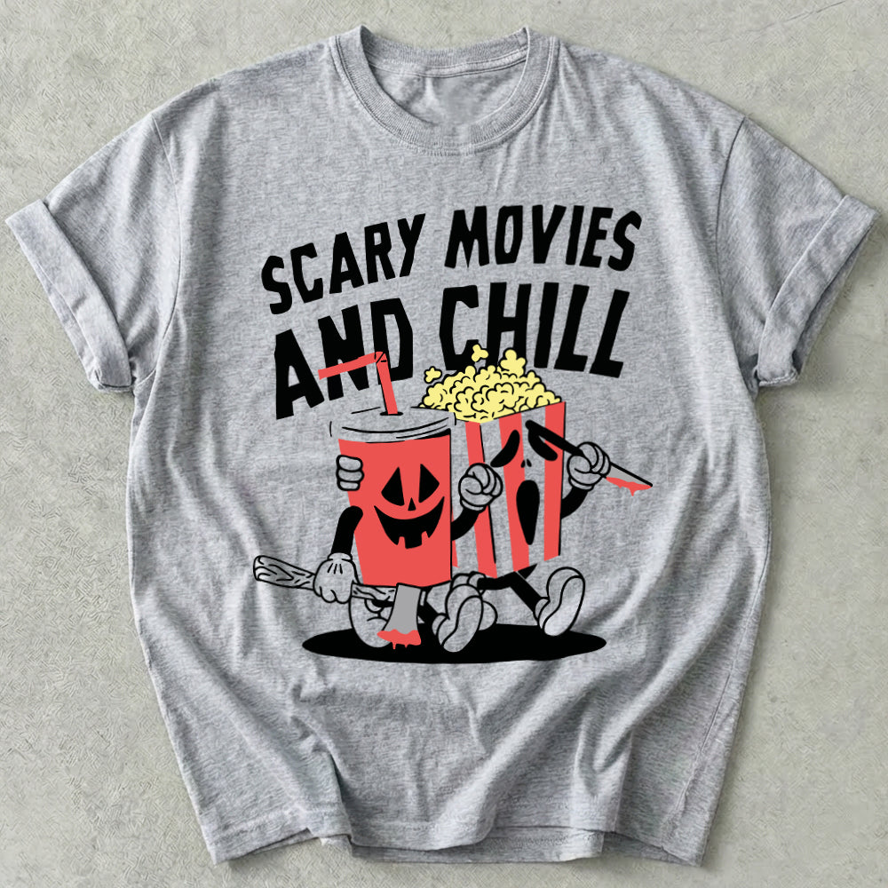 Scary Movies and Chill Tee